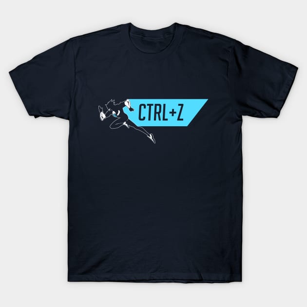 CTRL+Z Tracer T-Shirt by warningpoodle